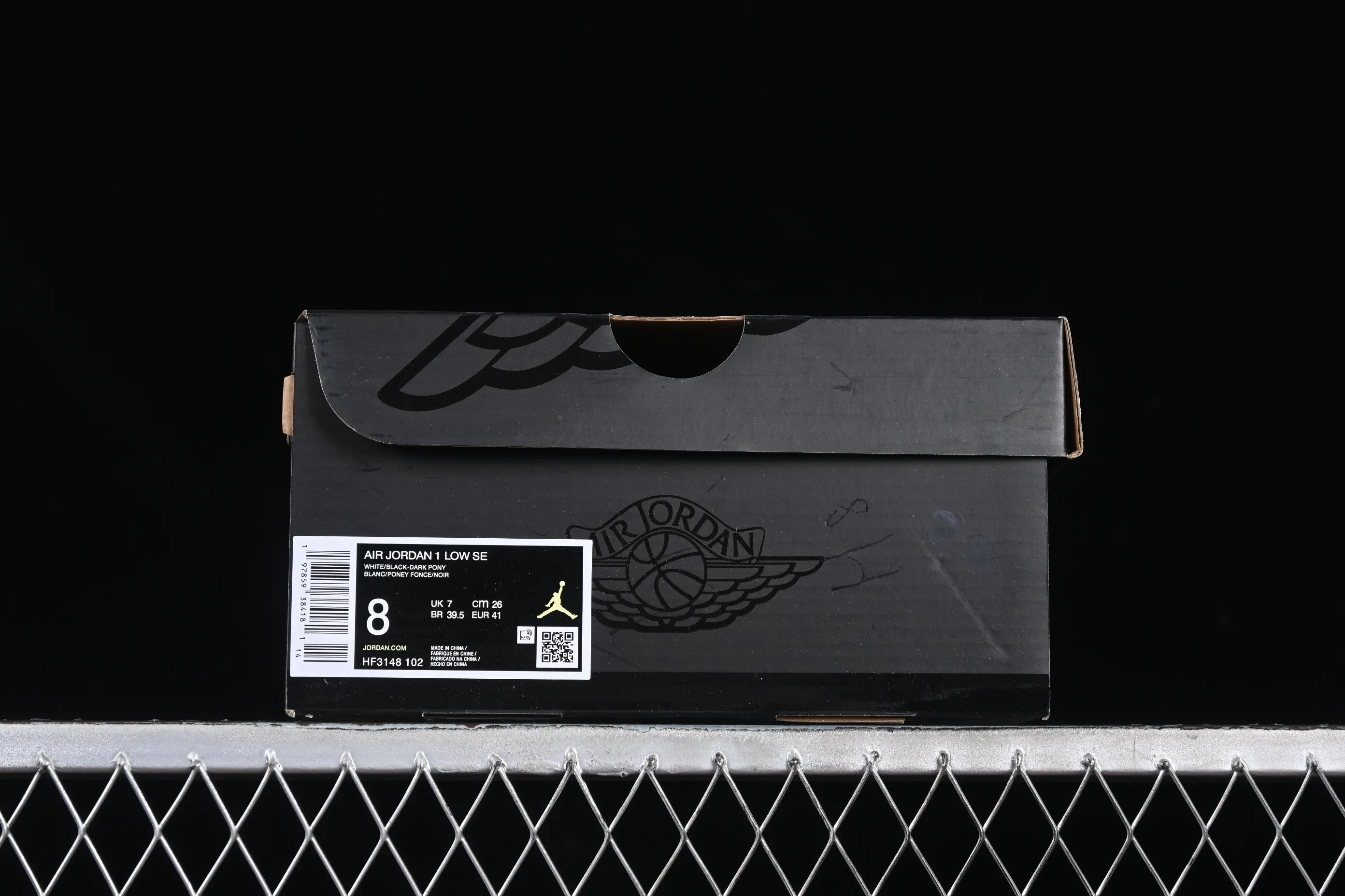 All categories Air Jordan Jordan series basketball shoes Air Jordan 1 Low G version pure original Air Jordan 1 Low AJ1 Joe 1 white wine red low-top cultural casual sneakers HF3148-102